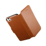 Rvelon iPhone 7/8/SE Fodral Utfällbart Kortfack Brun