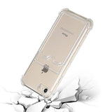 iPhone 7/8/SE Skal Korthållare Stöttåligt Transparent