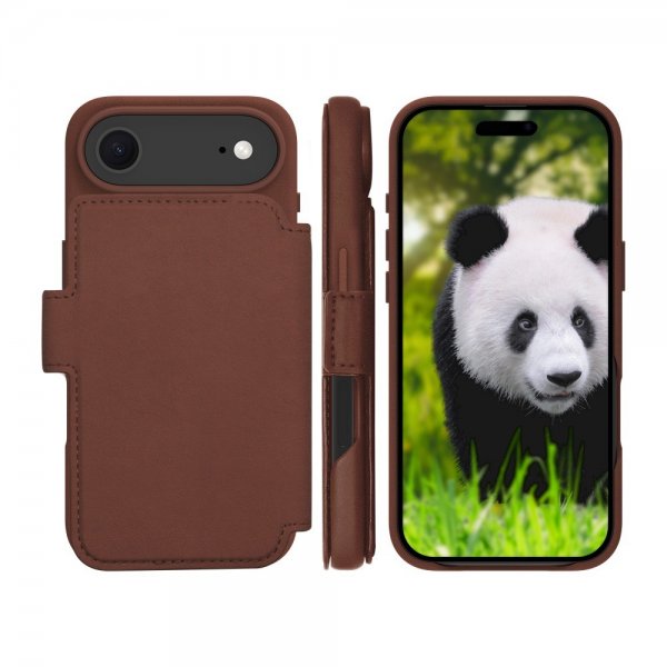 dbramante1928 iPhone Air Fodral Lynge MagSafe Dark Tan