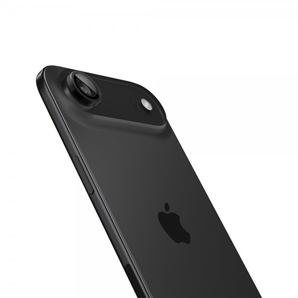 Spigen iPhone Air Kameraskydd GLAS.tR EZ Fit Optik Pro 2-pack Svart