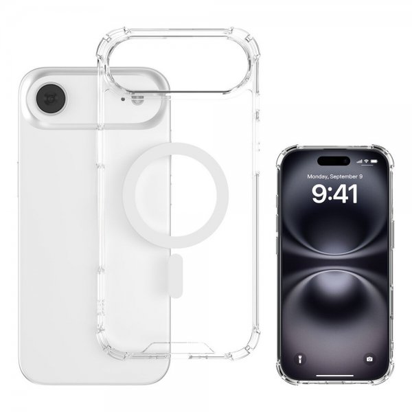 4smarts iPhone Air Skal Ibiza MagSafe Transparent