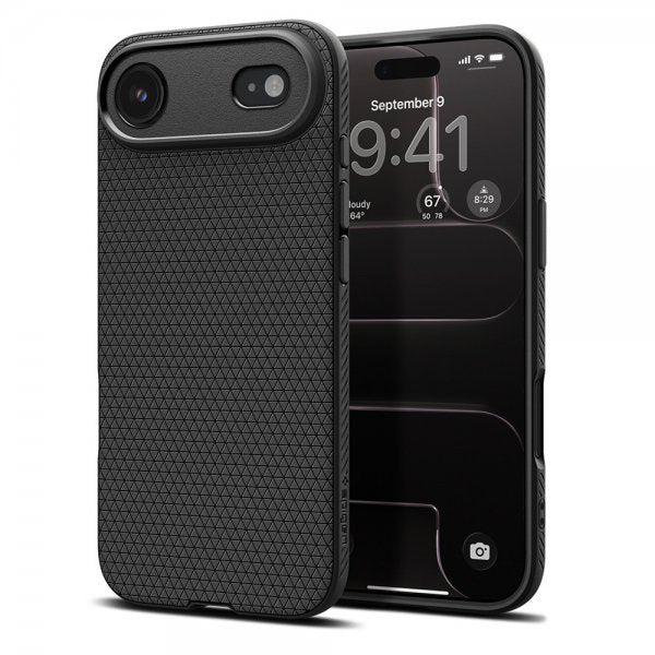 Spigen iPhone Air Skal Liquid Air Matte Black