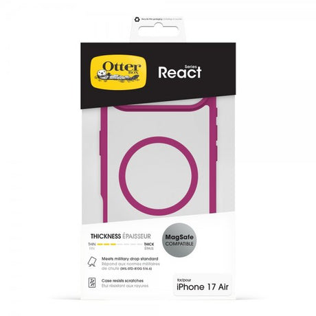 Otterbox iPhone Air Skal React MagSafe Pink Awakening