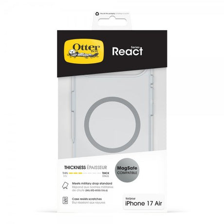 Otterbox iPhone Air Skal React MagSafe Transparent