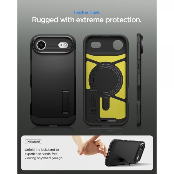 Spigen iPhone Air Skal Tough Armor T MagFit Svart