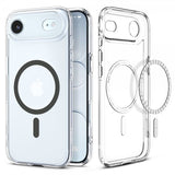 Spigen iPhone Air Skal Ultra Hybrid MagFit Clear Graphite