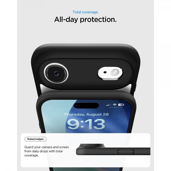 Spigen iPhone Air Skal Ultra Hybrid Matte Black