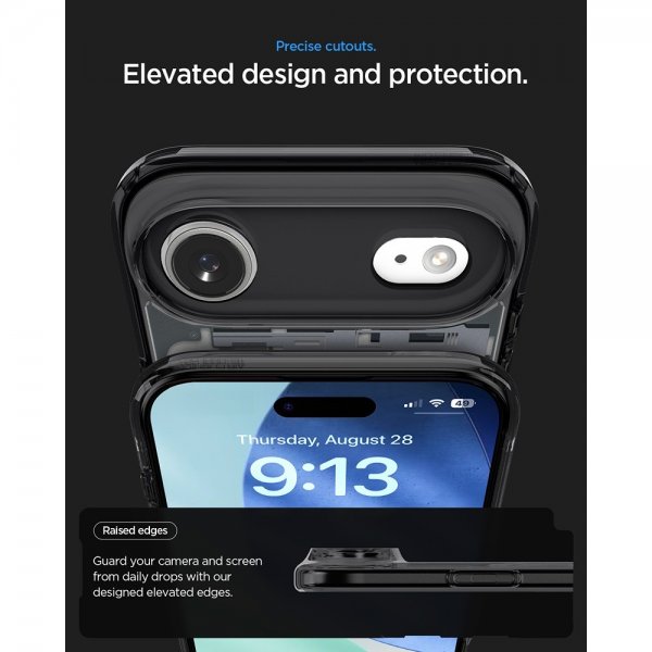 Spigen iPhone Air Skal Ultra Hybrid Zero One MagFit Svart