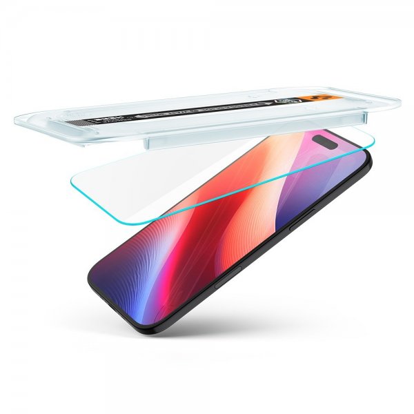 Spigen iPhone Air Skärmskydd GLAS.tR EZ Fit 2-pack