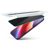 Spigen iPhone Air Skärmskydd GLAS.tR EZ Fit Privacy 2-pack