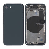 iPhone SE 2020 Baksida med Komplett Ram OEM - Svart