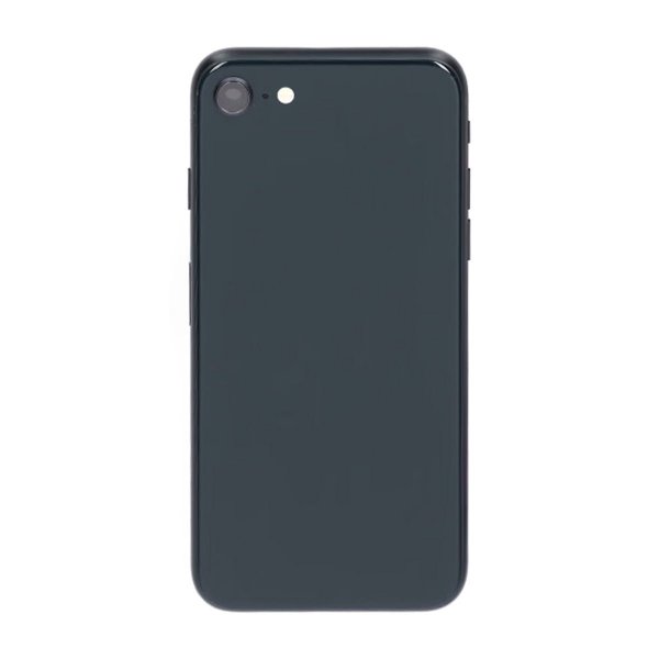 iPhone SE 2020 Baksida med Komplett Ram OEM - Svart
