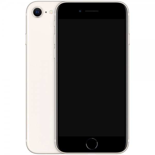 Begagnad Apple iPhone SE 2020 (gen 2) Vit 64GB Bra skick
