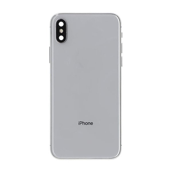 iPhone X Baksida med Komplett Ram - Vit