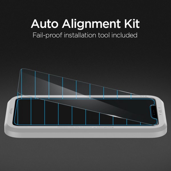 Spigen iPhone X/Xs/11 Pro Skärmskydd GLAS.tR ALIGNmaster 2-pack