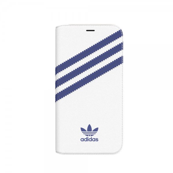 Adidas iPhone X/Xs Fodral OR Booklet Case SS19 Vit Blå