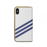 Adidas iPhone X/Xs Fodral OR Booklet Case SS19 Vit Blå