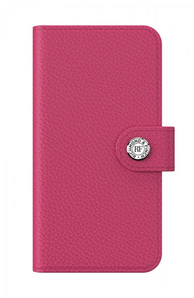 Richmond & Finch iPhone X/Xs Fodral Wallet Löstagbart skal Rosa