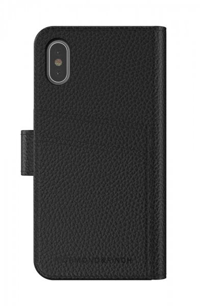 Richmond & Finch iPhone X/Xs Fodral Wallet Löstagbart skal Svart
