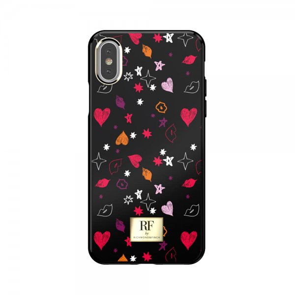 Richmond & Finch iPhone X/Xs Skal Heart And Kisses