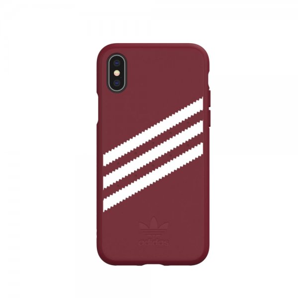 Adidas iPhone X/Xs Skal OR Moulded Case SS19 SUEDE Burgundy