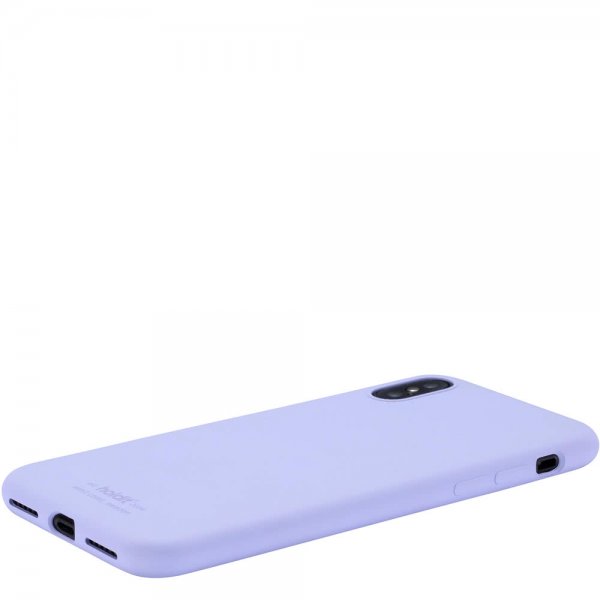 holdit iPhone X/Xs Skal Silikon Lavender