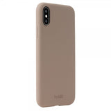 holdit iPhone X/Xs Skal Silikon Mocha Brown