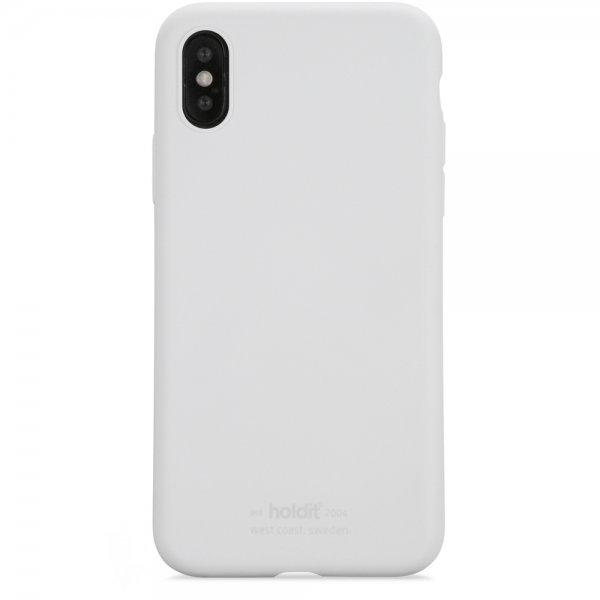 holdit iPhone X/Xs Skal Silikon Vit