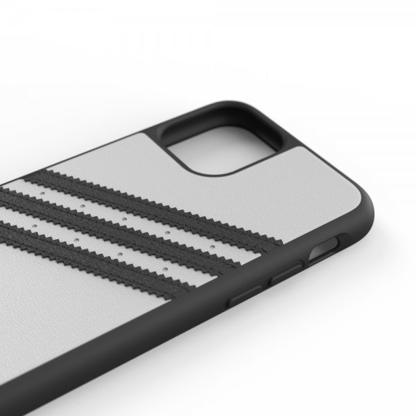 Adidas iPhone 11 Pro Skal OR 3 Stripes Snap Case PU FW19 Vit Svart