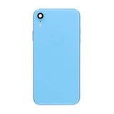iPhone XR Baksida med Komplett Ram Premium - Blå