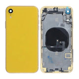 iPhone XR Baksida med Komplett Ram Premium - Gul