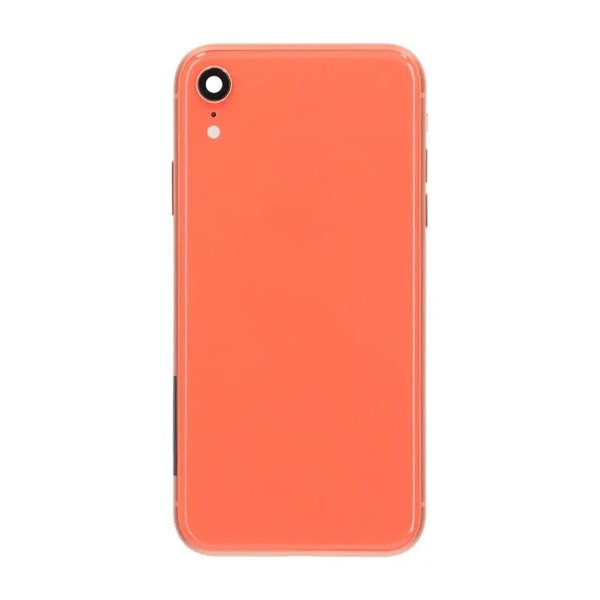 iPhone XR Baksida med Komplett Ram OEM - Rosa