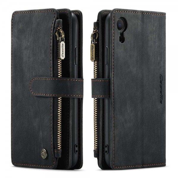 CaseMe iPhone Xr Fodral C30 Series Svart