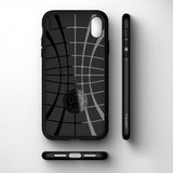 Spigen iPhone Xr Skal Liquid Air Matte Black