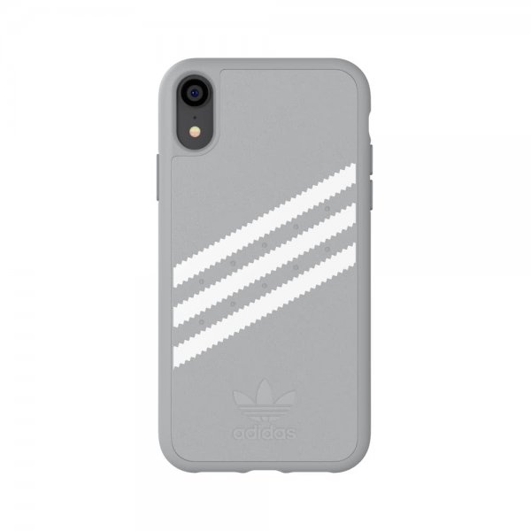 Adidas iPhone Xr Skal OR Moulded Case FW18 SUEDE Grå Vit