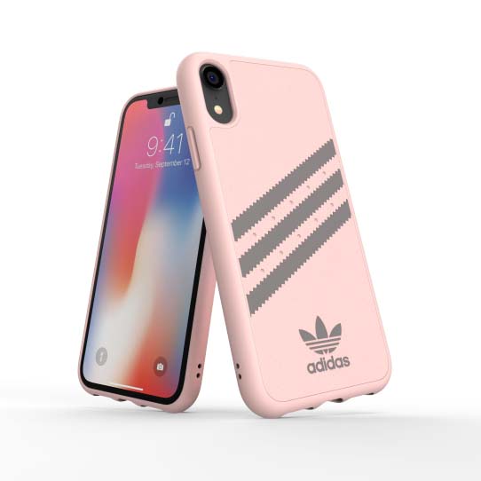 Adidas iPhone Xr Skal OR Moulded Case Suede FW18 Rosa