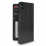 Twelve South iPhone Xs Max Plånboksfodral Journal Svart