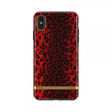 Richmond & Finch iPhone Xs Max Skal Red Leopard