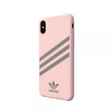 Adidas iPhone Xs Max Skal OR Moulded Case FW18 SUEDE FW18 Icey Pink Grey