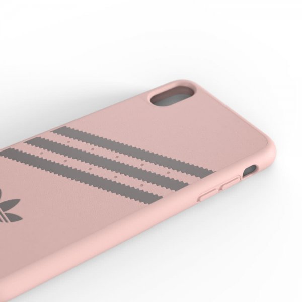Adidas iPhone Xs Max Skal OR Moulded Case FW18 SUEDE FW18 Icey Pink Grey