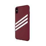 Adidas iPhone Xs Max Skal OR 3-Stripes Snap Case Suede SS19 Röd