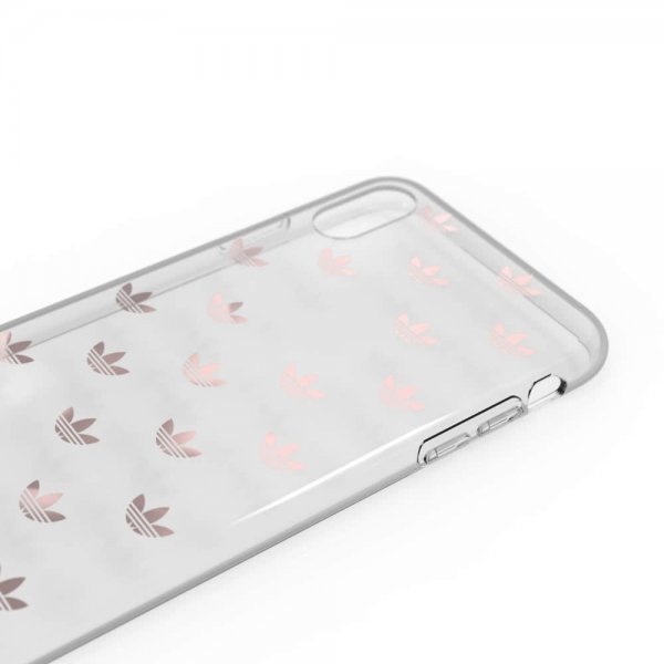 Adidas iPhone Xs Max Skal OR Snap Case Entry SS19 Klar Roseguld