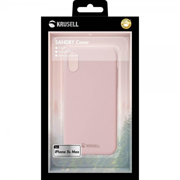 Krusell iPhone Xs Max Skal Sandby Cover Dusty Pink