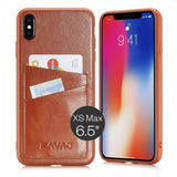 Kavaj iPhone Xs Max Skal Tokyo Brun