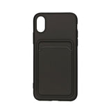 iPhone X/iPhone Xs Skal Korthållare Svart