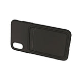 iPhone X/iPhone Xs Skal Korthållare Svart