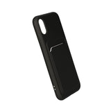 iPhone X/iPhone Xs Skal Korthållare Svart