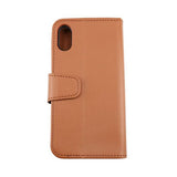 Rvelon iPhone X/iPhone Xs Fodral Utfällbart Kortfack Brun
