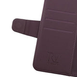 Rvelon iPhone X/iPhone Xs Fodral Utfällbart Kortfack Lila