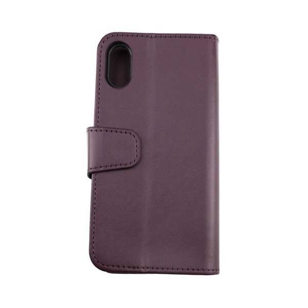 Rvelon iPhone X/iPhone Xs Fodral Utfällbart Kortfack Lila